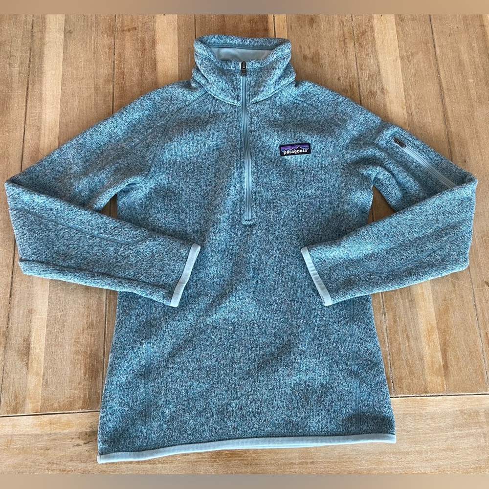 Women's Better Sweater® 1/4-Zip Fleece (Thin Ice)